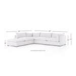 Product Image 2 for Westwood 4 Piece Sectional W/ Ottoman from Four Hands