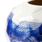 Product Image 2 for Hatch Blue & White Glazed Porcelain Vase from Villa & House
