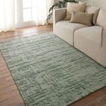 Product Image 5 for Igneous Handmade Modern Abstract Sage Rug - 8' x 10' from Jaipur