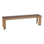 Product Image 3 for Angle Oak Dining Bench Large from Moe's