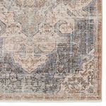 Product Image 4 for Lynette Traditional Medallion Tan/ Blue Rug - 8' x 10' from Jaipur