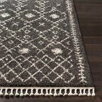 Product Image 6 for Berber Shag Charcoal Patterned Rug from Surya