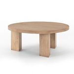 Product Image 7 for Mesa Light Brushed Parawood Round Coffee Table from Four Hands