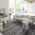 Product Image 5 for Rainier Charcoal / Multi Indoor / Outdoor Plaid Rug - 2'3" x 7'7" from Loloi