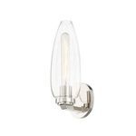 Product Image 1 for Fresno Polished Nickel 1-Light Wall Sconce from Troy Lighting