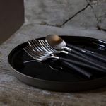 Product Image 3 for Mito Stainless Steel & Flatware, 5 Pieces - Brushed - Black Cable from Costa Nova