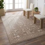 Product Image 5 for Lechmere Medallion Taupe/Cream Rug from Jaipur