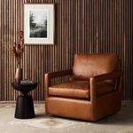 Product Image 2 for Olson Leather Swivel Chair - Sonoma Butterscotch from Four Hands