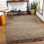 Product Image 3 for Bryant Hand-Woven Wool Dusty Sage / Brown Rug - 8' x 10' from Surya