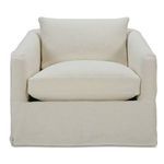 Product Image 1 for Florence 76" Chalk White Slipcovered Chair from Rowe Furniture