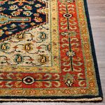 Product Image 5 for Reign Hand-Knotted Navy / Tan Rug - 9' x 12' from Surya