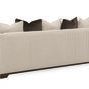 Product Image 2 for Tan Fabric Modern Moderne Sofa from Caracole
