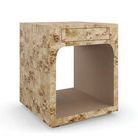 Product Image 3 for Burlesque Mappa Burl Hardwood End Table from Caracole