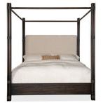 Product Image 3 for Retreat Pole Rattan Upholstered Poster Bed with Canopy from Hooker Furniture