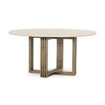 Product Image 11 for Mia Round Parchment White Dining Table from Four Hands