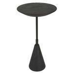 Product Image 1 for Midnight Textured Black Side Table from Uttermost