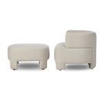 Product Image 4 for Olvera Chair with Ottoman from Four Hands