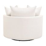 Product Image 5 for Lourne Petite Swivel Sofa Chair from Essentials for Living