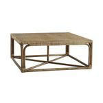Product Image 1 for Underhill Tobacco Rattan Cocktail Table from Arteriors