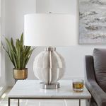Product Image 4 for Repetition White Marble Table Lamp from Uttermost