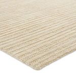 Product Image 8 for Abdar Handmade Striped Ivory / Beige Rug 18" x 18" from Jaipur