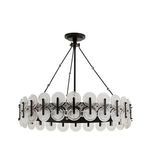 Product Image 3 for Rondelle Blackened Iron Chandelier from Arteriors