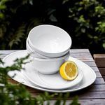 Product Image 3 for Friso Medium Ceramic Stoneware Oval Platter - White from Costa Nova