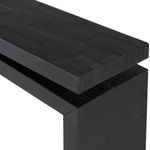 Product Image 5 for Matthes Pine Rectangle Console Table - Aged Black Pine from Four Hands