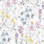 Product Image 1 for Laura Ashley Wild Meadow Multicolor Wallpaper from Graham & Brown