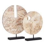Product Image 3 for Wes Marble Disc from Currey & Company