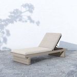 Product Image 9 for Leroy Grey Wooden Outdoor Chaise in Stone Grey from Four Hands