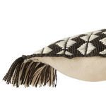 Product Image 5 for Perdita Geometric Lumbar Black and White Outdoor Pillow from Jaipur