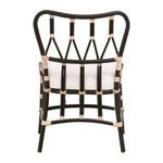 Product Image 5 for Caprice Black Rattan Dining Chair, Set of 2 from Essentials for Living