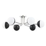 Product Image 1 for Renee 6 Light Semi Flush Mount from Mitzi