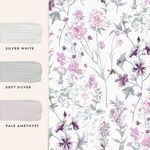 Product Image 4 for Laura Ashley Wild Meadow Pale Iris Floral Wallpaper from Graham & Brown