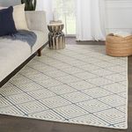Product Image 5 for Pacific Natural Trellis Blue/ Ivory Rug from Jaipur 