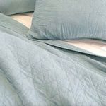 Product Image 3 for Huntington Cotton Queen Coverlet - Sea Glass from Pom Pom at Home