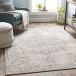 Product Image 5 for Monaco Silver / Medium Gray Rug from Surya