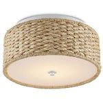 Product Image 3 for Colchester Flush Mount Ceiling Light from Currey & Company