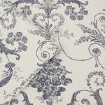 Product Image 2 for Laura Ashley Josette Off White and Midnight Wallpaper from Graham & Brown