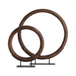Product Image 1 for Lesley Small Light Walnut Mango Wood Sculpture from Arteriors