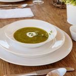 Product Image 2 for Beja Ceramic Stoneware Plate, Set of 6 - White & Cream from Costa Nova