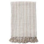 Product Image 1 for Newport Linen Queen Blanket - Natural / Midnight from Pom Pom at Home