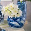 Product Image 4 for Hatch Blue & White Glazed Porcelain Vase from Villa & House