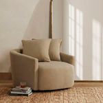 Product Image 2 for Chloe Socorro Taupe Swivel Chair from Four Hands