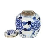 Product Image 3 for Lamp Blue & White Ancestor Mini Jar Peony from Legend of Asia