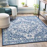Product Image 5 for Monaco Blue / Cream Rug from Surya