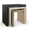 Product Image 3 for Contrast Cinder Birch Nesting Tables from Caracole