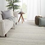 Product Image 5 for Culver Handmade Striped Light Gray/ Cream Rug from Jaipur 
