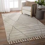 Product Image 5 for Sachi Moroccan Trellis Ivory/ Gray Rug - 2'5" x 10' from Jaipur